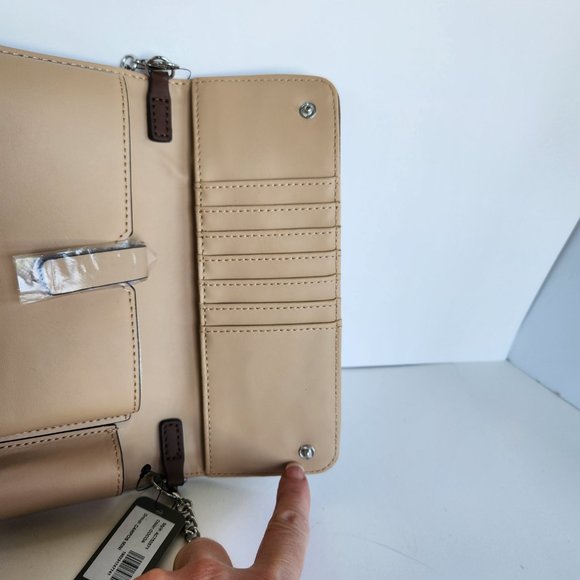 Guess - Campo Mini - Wallet/Purse/ Crossbody Purse - Cocoa - New with Tags - Picture 9 of 9